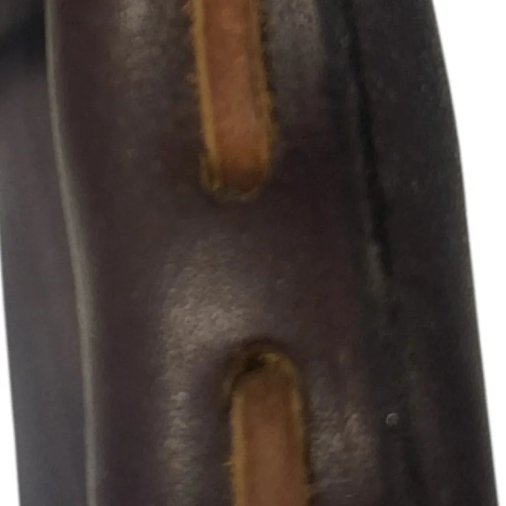 VTG Leather Belt Pouch Handcrafted Renaissance Faire Medieval Cosplay LARP SCA - Picture 8 of 10